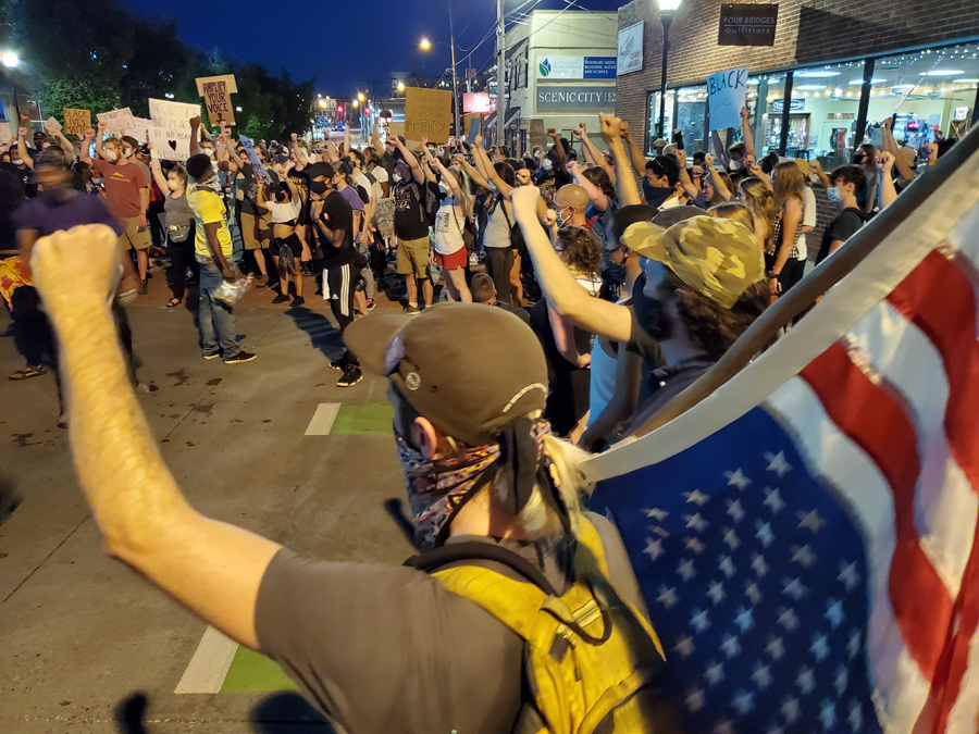 Protests bring into view claims of liberty, ending system of oppression